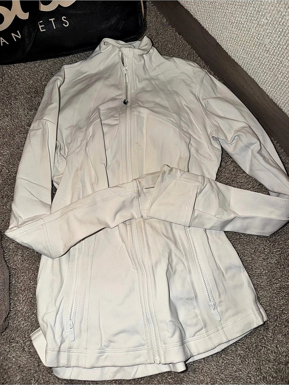 Lululemon Define Jacket Women's White Ski Jacket Size 6